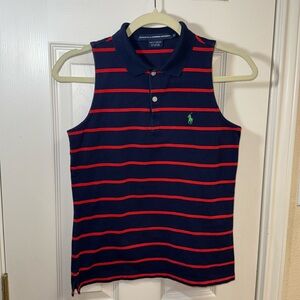 Ralph Lauren striped polo sleeveless shirt